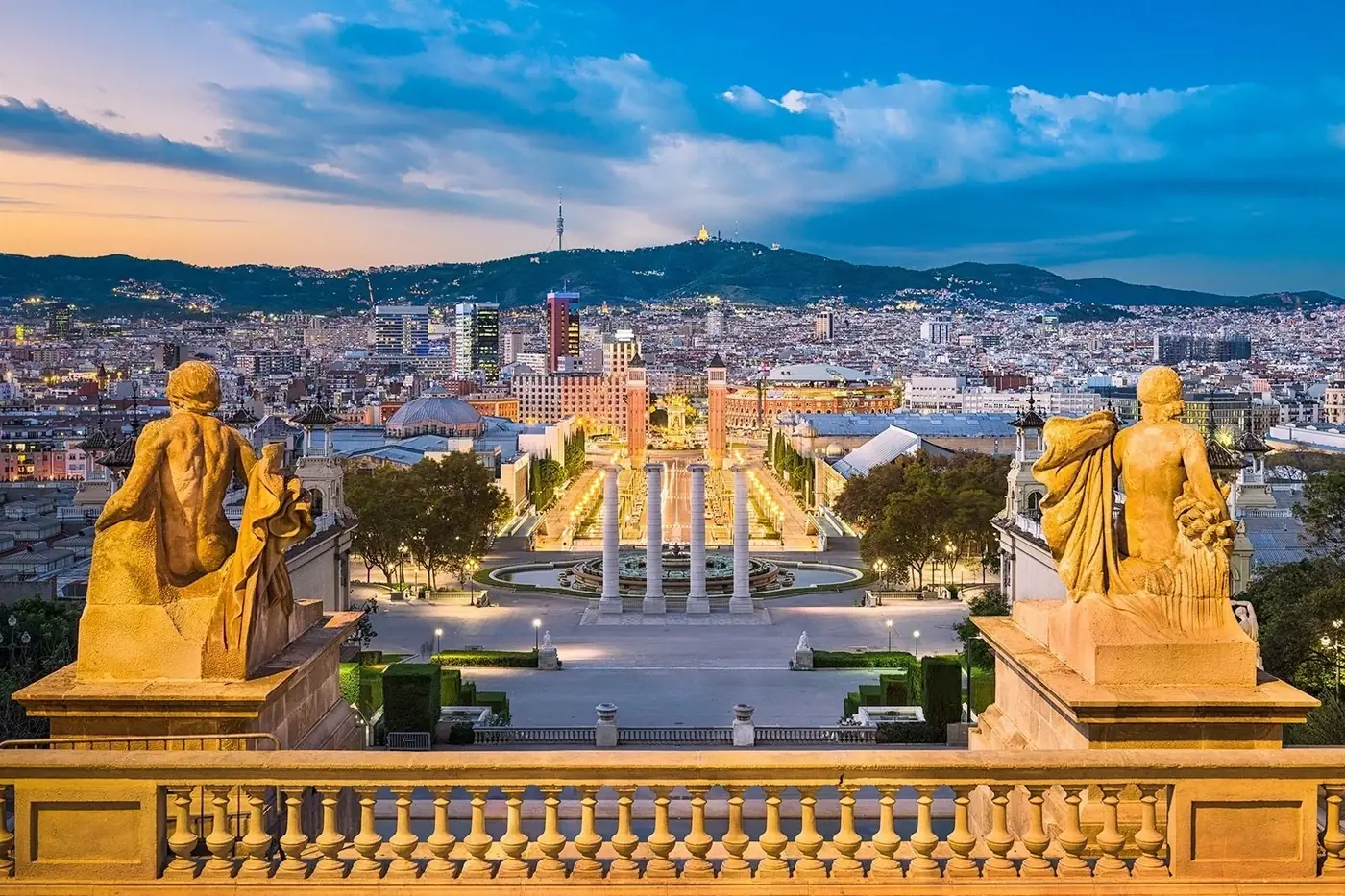 Barcelona Skyline